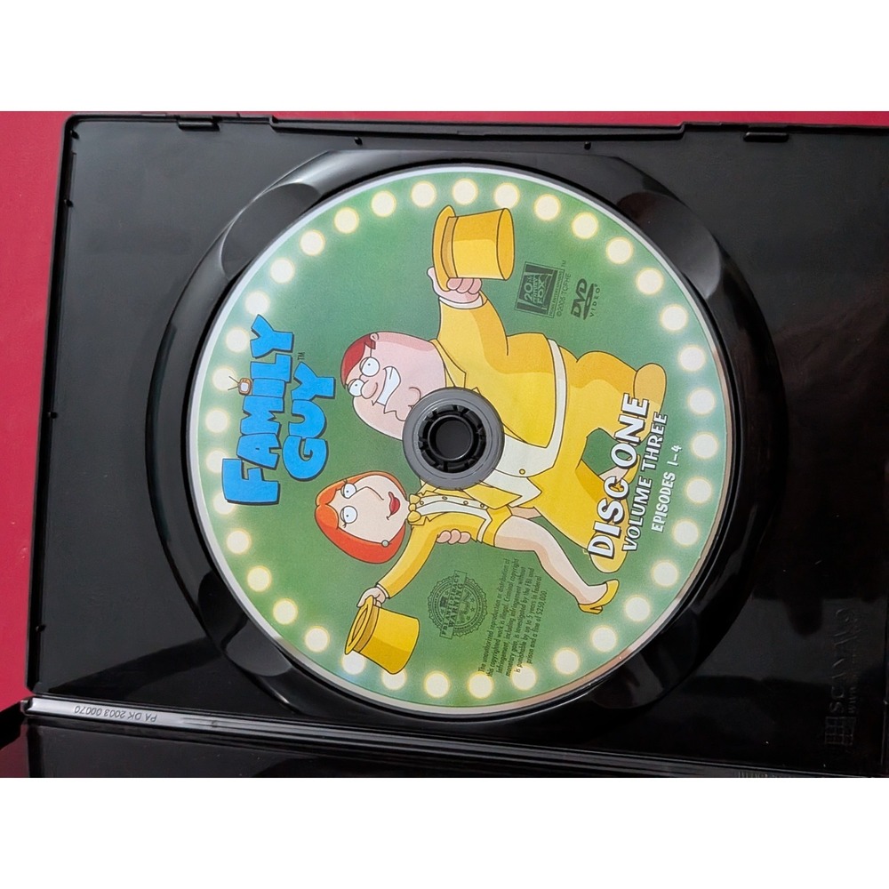 Family Guy Volume Three (2005, DVD 3-Disc Set) Animated Fox Series - Picture 4 of 8